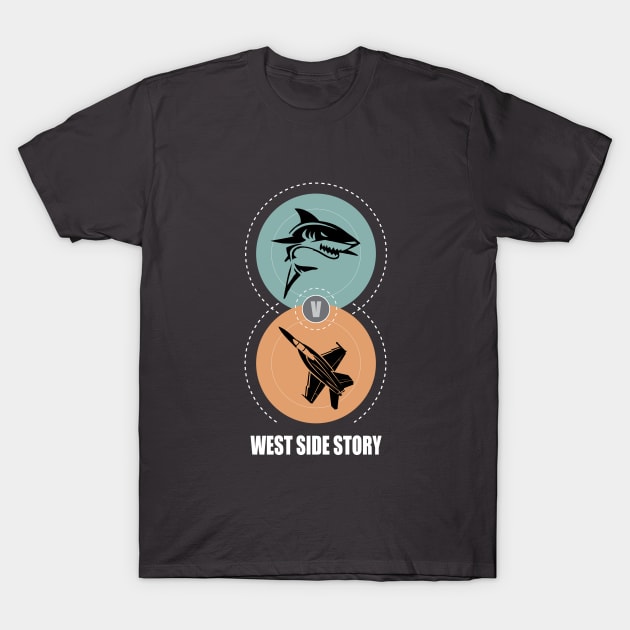 West Side Story - Alternative Movie Poster T-Shirt by MoviePosterBoy